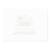 100 cartões da receita - cozinha vermelha retro co cartões de visitas