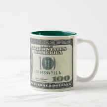 100 DOLLAR TAZA DE CAFÉ