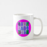 12 Reiki n Karuna Reiki assinam - a beira cor-de-r Caneca