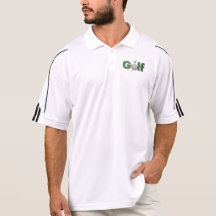 18o Golfe verde WordArt Camiseta