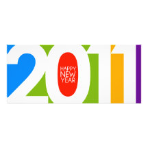 2011 convites/cartão do ano novo
