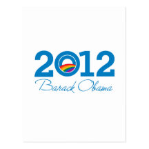 2012 - Orgulho de Barack Obama Cartões Postais