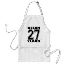27 anos moderam avental