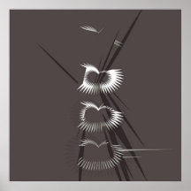 #297 abstrato impressão