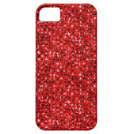 2D Caixa lisa, impressa, vermelha do iPhone 5 das  Capa iPhone 5 Case-Mate