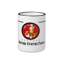 309th FS. Bomba quadrada. USAAF Caneca