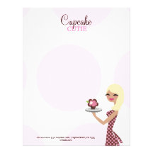311-Candie o louro claro de Cutie | do cupcake Papeis De Carta Personalizados