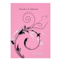 311-Dotted rosa do desejo | Convites