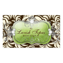 311-Lavish limão Brown Cartões De Visitas