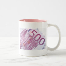 500 euro caneca