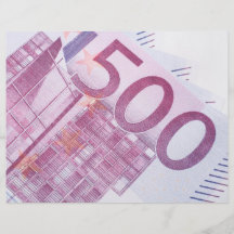 500 euro modelo de panfletos
