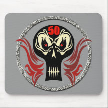 50th Crânio Mousepad do aniversário