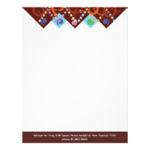 5 lagartos papel de carta