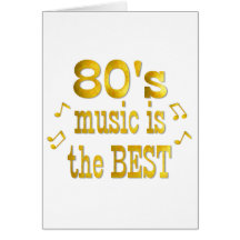 80s melhor cartões
