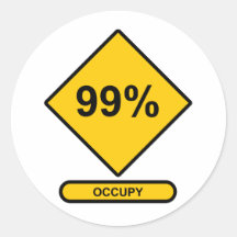 99% ocupam adesivo redondo