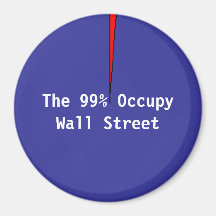 99% ocupam o ímã de Wall Street Imãs De Refrigerador