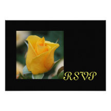 A amizade aumentou cartões de RSVP Convite Personalizados