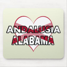 A Andaluzia, Alabama Mousepad
