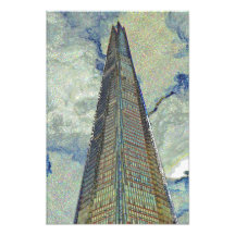 A arte de Londres do estilhaço Foto Artes