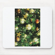 A árvore alegre do feriado do Natal Ornaments a ce Mousepad