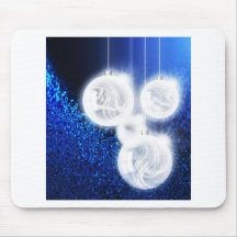 A árvore alegre do feriado do Natal Ornaments a ce Mousepad