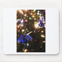 A árvore alegre do feriado do Natal Ornaments a ce Mousepad