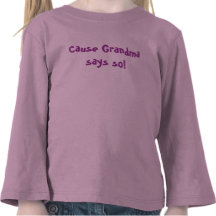 A avó da causa diz assim! camisetas