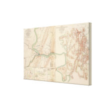 A balsa do harpista, Hagerstown, Funkstown Impressão De Canvas Esticadas