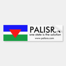 A bandeira de PALISRA, um estado é o solutio… Adesivos