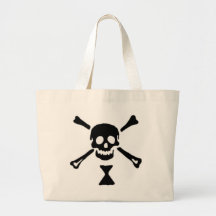 A bandeira de pirata autêntica de Emanuel Wynne Bolsa De Lona