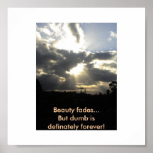 A beleza desvanece-se… poster