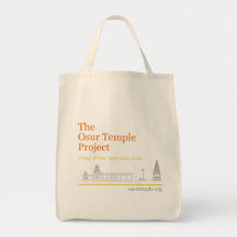 A bolsa de compra do projeto do templo de Osur