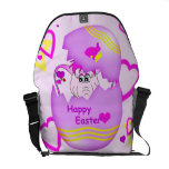 A bolsa mensageiro afortunada bonito do felz pasco