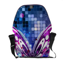 A bolsa mensageiro da borboleta 2 da mosca