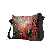 A bolsa mensageiro da melancia do mosaico