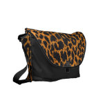 A bolsa mensageiro do rickshaw do impressão do leo