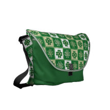 A BOLSA MENSAGEIRO DO TREVO DE QUATRO FOLHAS