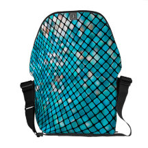 A bolsa mensageiro impressionante do mosaico 1