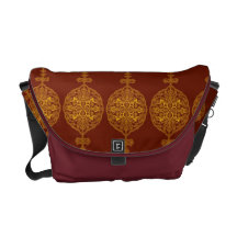 A bolsa mensageiro indiana do ornamento