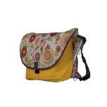 A bolsa mensageiro retro do rickshaw do design