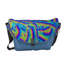 A bolsa mensageiro telhada do rickshaw