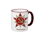 A caneca de café soviética
