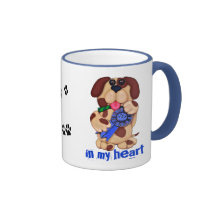 A caneca do amante do cão