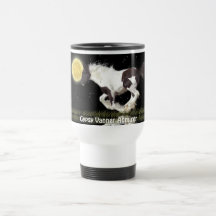 A caneca dos Cavalo-amantes aciganados Running de 