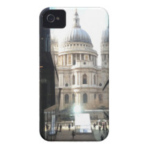 A catedral de St Paul de uma mudança nova Capa De iPhone 4 Case-Mate