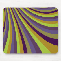 A corrediça roxa e verde Groovy do arco-íris listr Mousepad