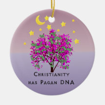 A cristandade tem o ADN do Pagan Enfeites Para Arvore De Natal