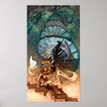 A escadaria espiral poster