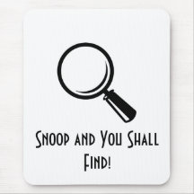A espião e você devem… mousepads