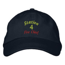 A estação, 4, fogo Chefe-Bordou o chapéu Bonés